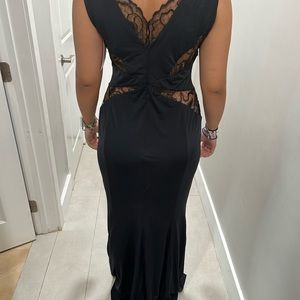 Anamaria couture body on lace gown